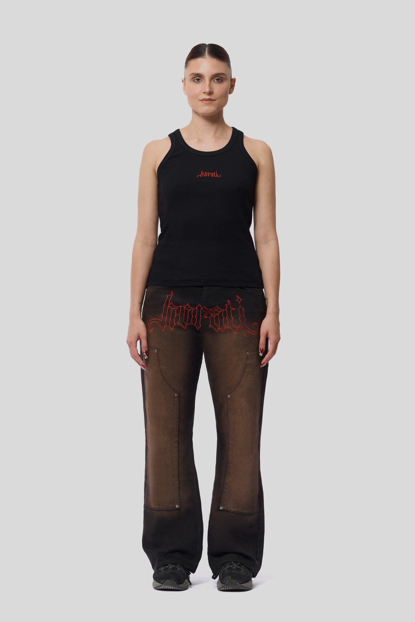 RED Tank Top — Black - HORATI