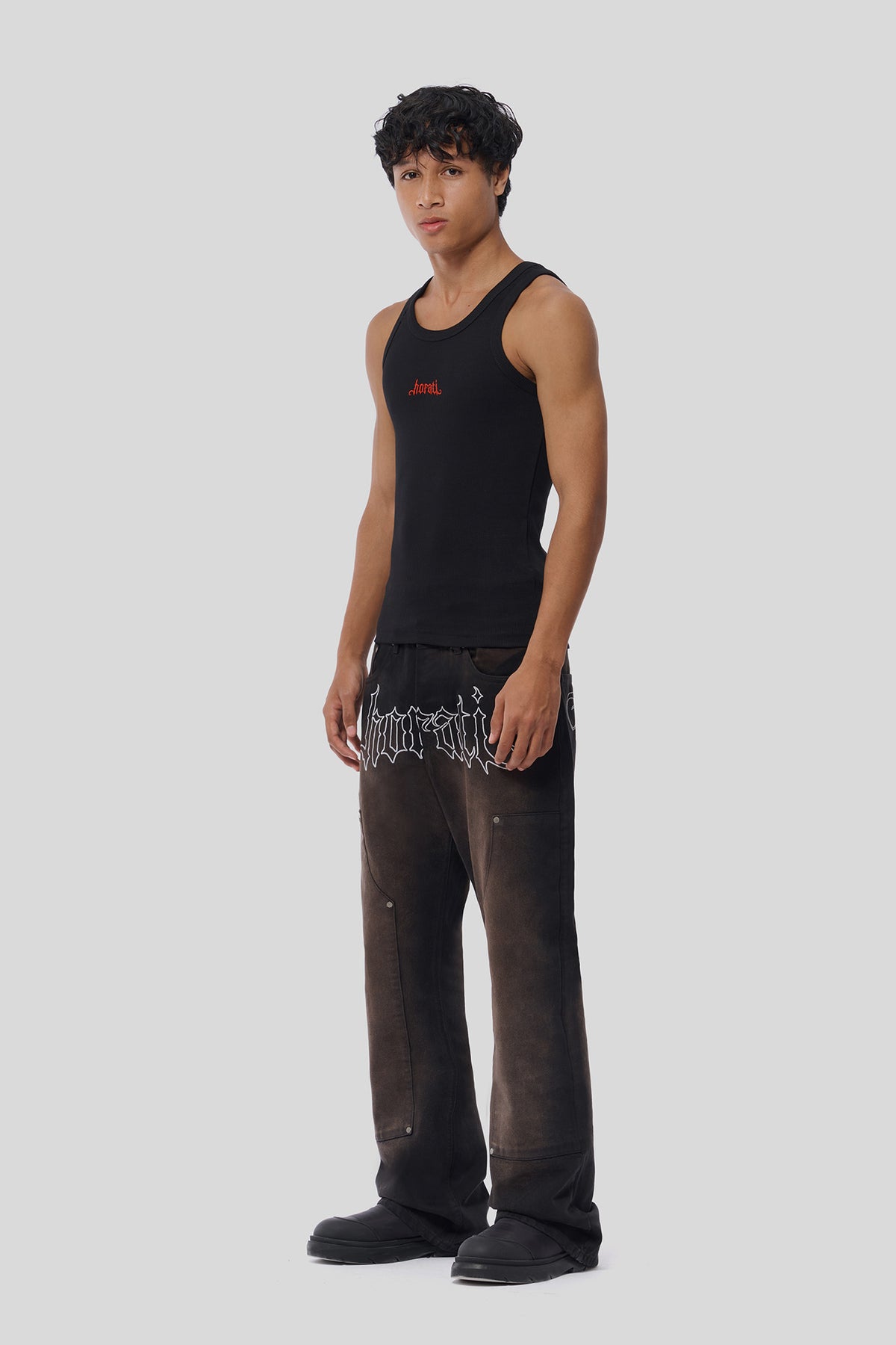 RED Tank Top — Black - HORATI