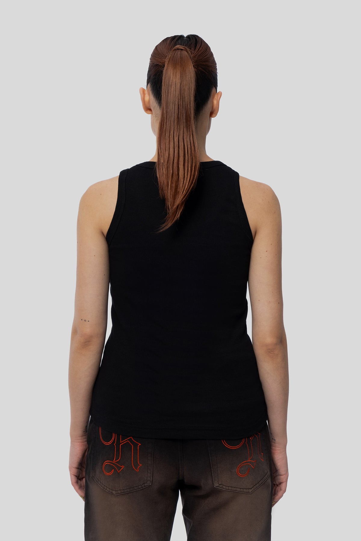 RED Tank Top — Black - HORATI