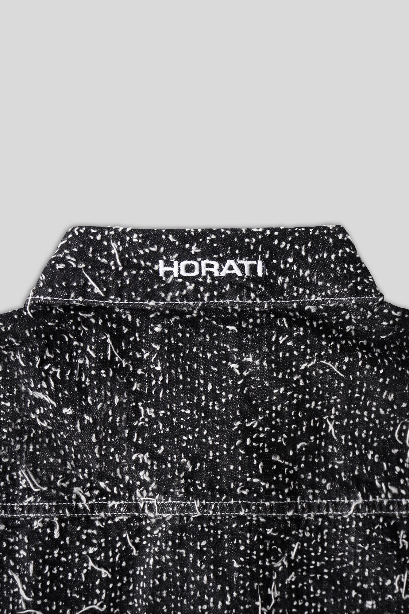 Frayed Denim Jacket - HORATI