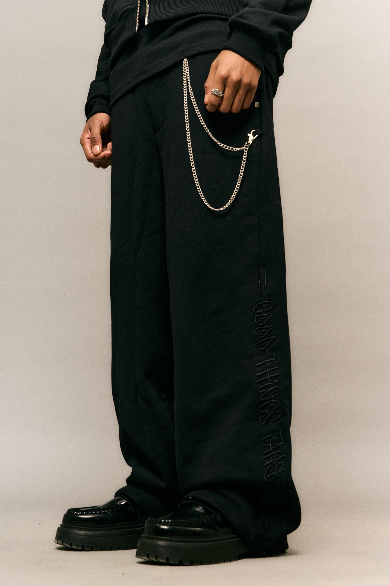 Good Things Sweatpants — Black - HORATI