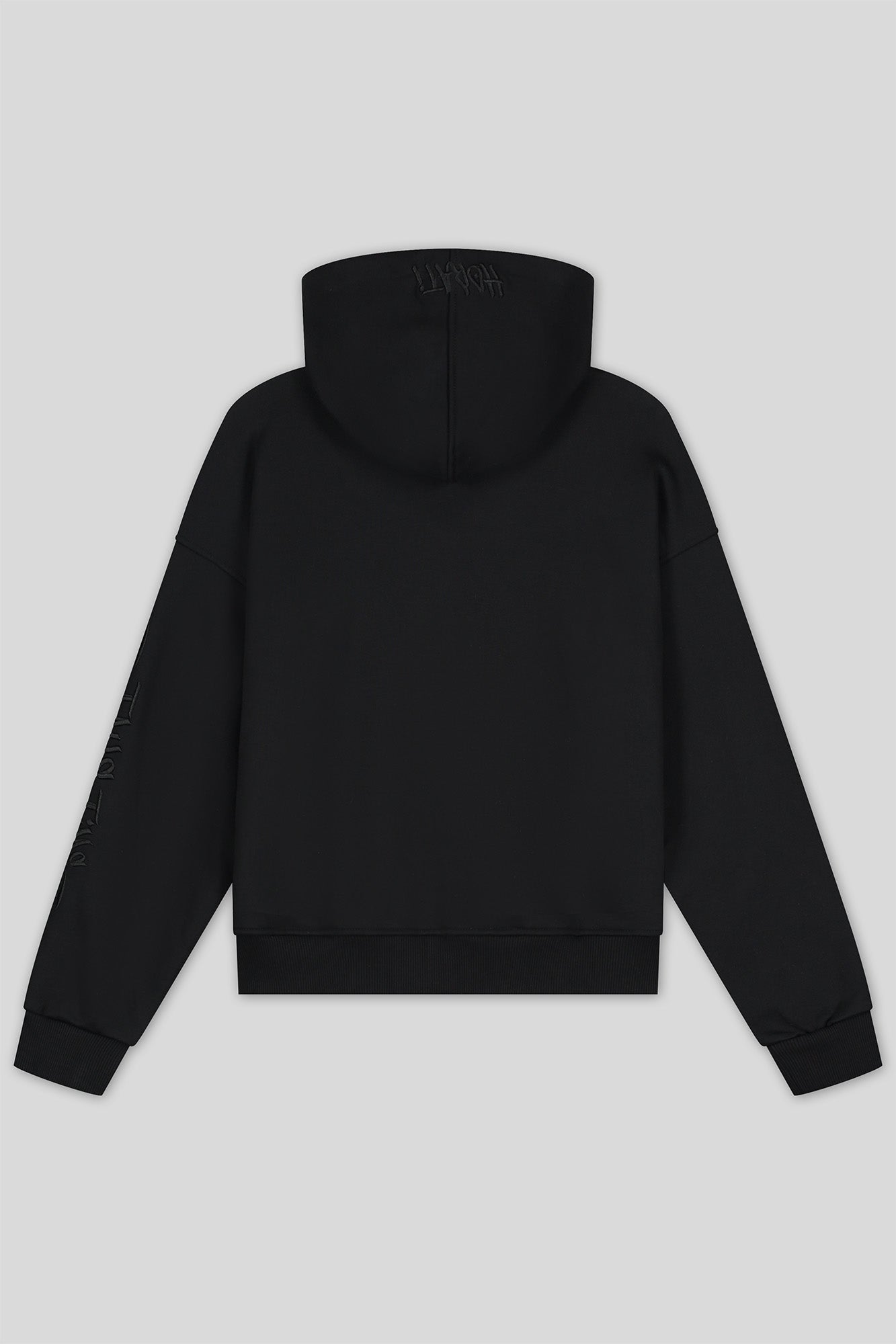 Good Things Zip Hoodie — Black - HORATI