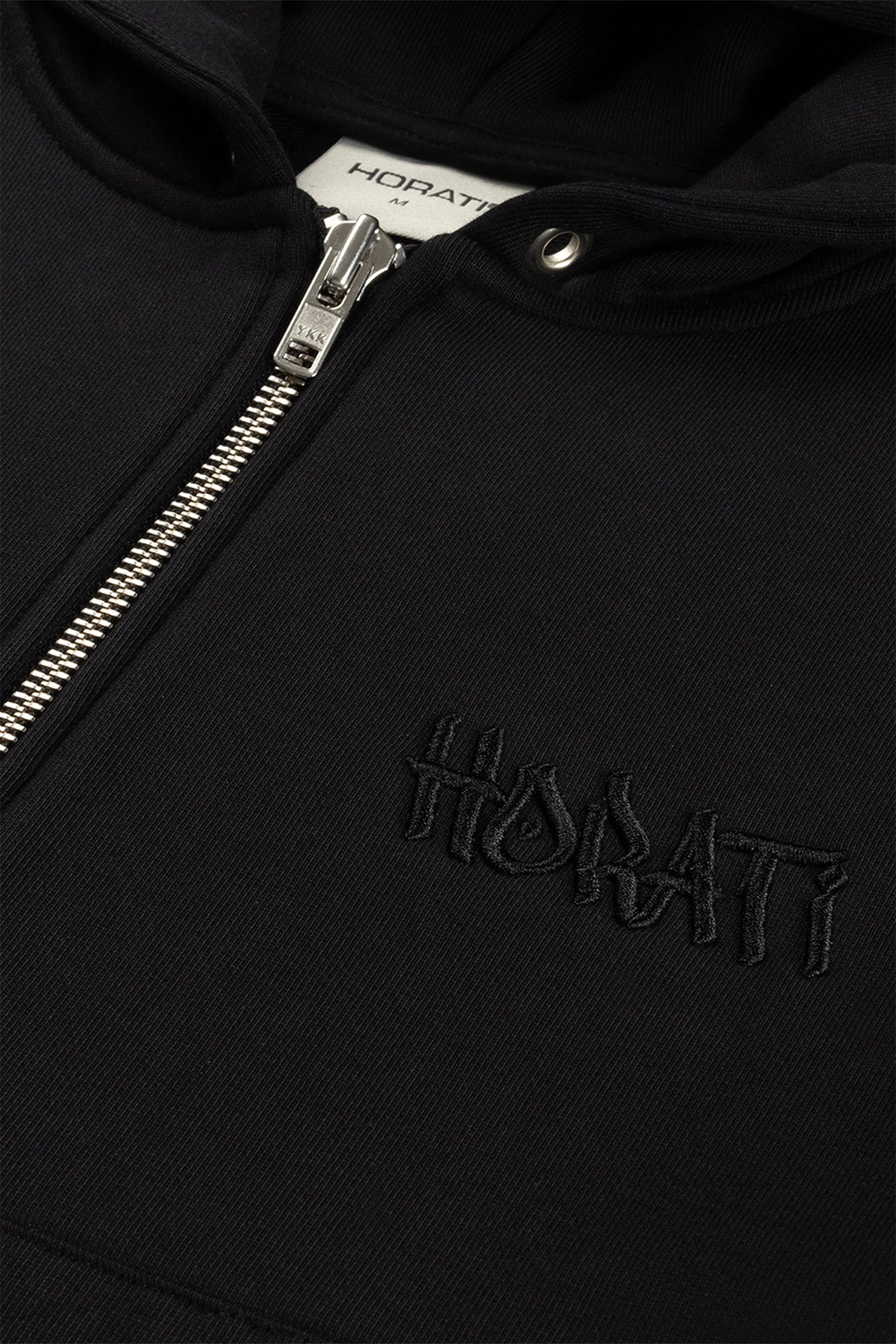 Good Things Zip Hoodie — Black - HORATI