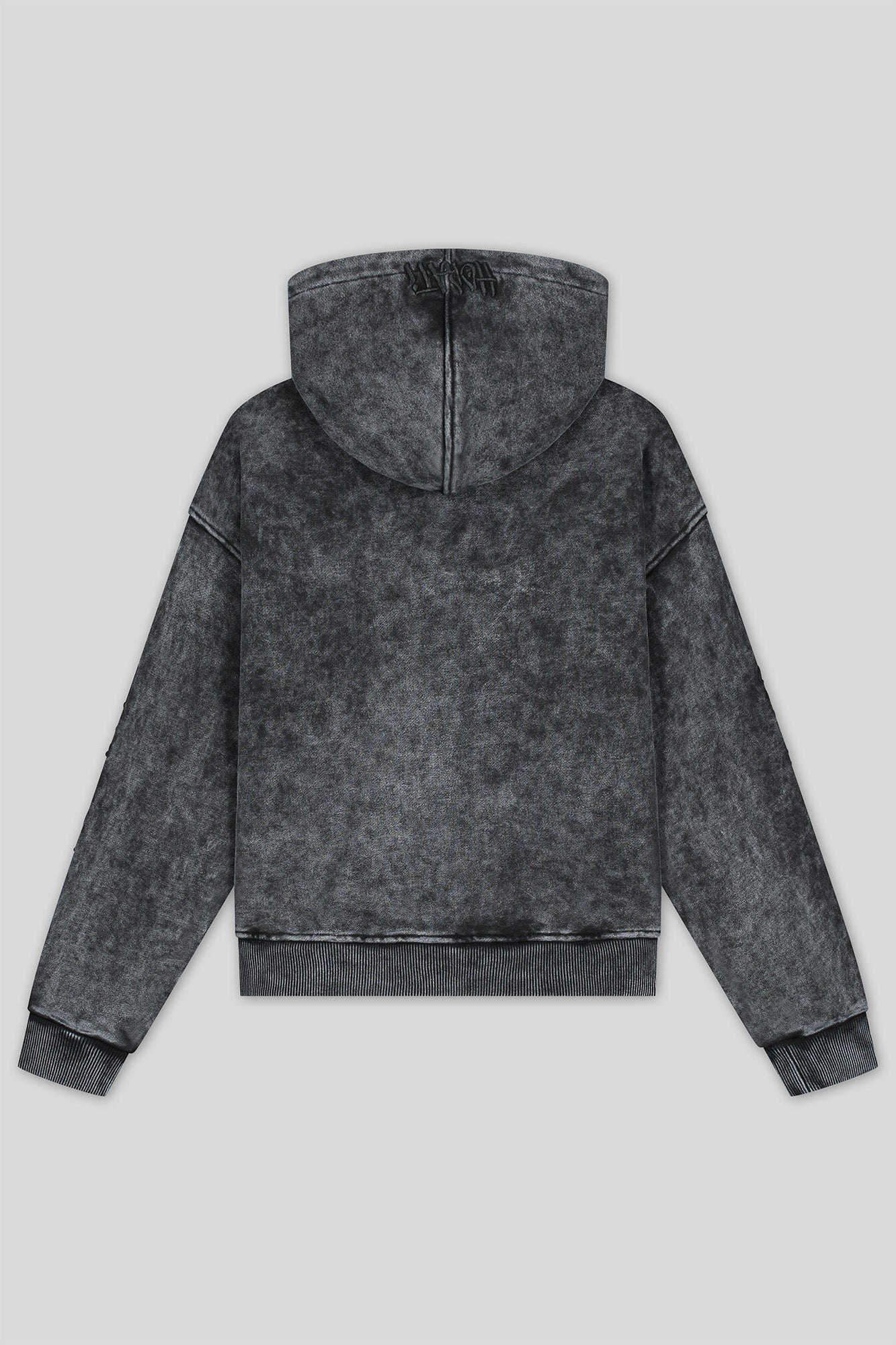 Good Things Zip Hoodie — Washed Grey - HORATI