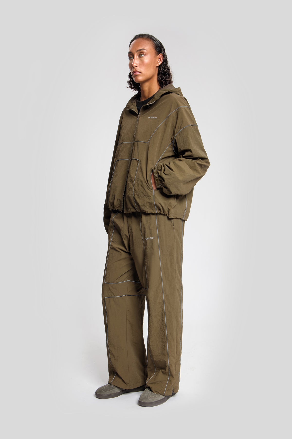 H Track Suit — Army - HORATI