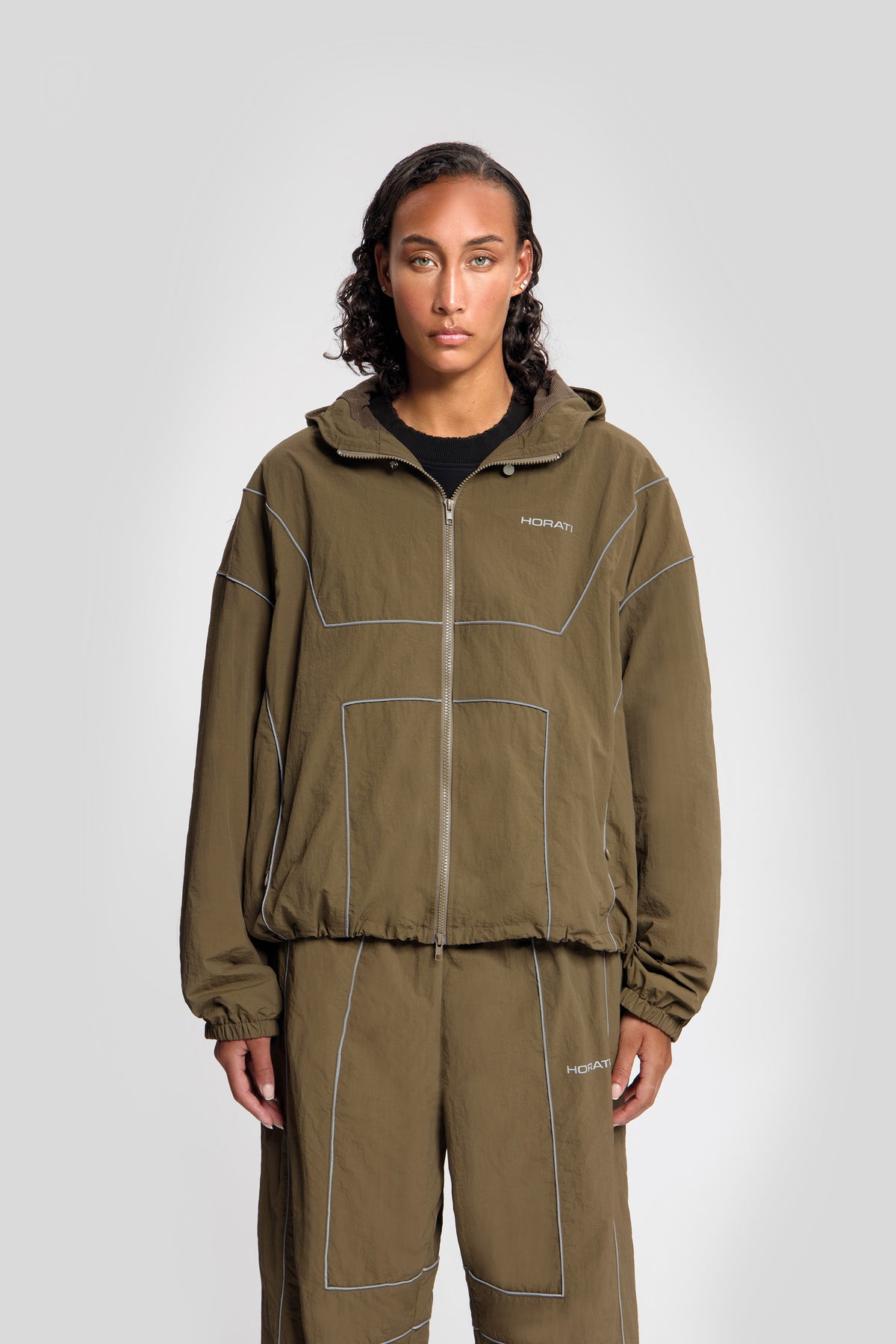 H Track Suit — Army - HORATI