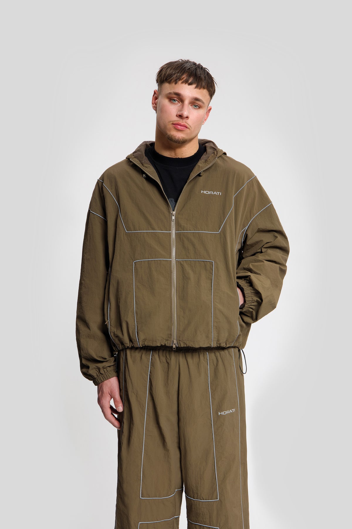 H Track Suit — Army - HORATI