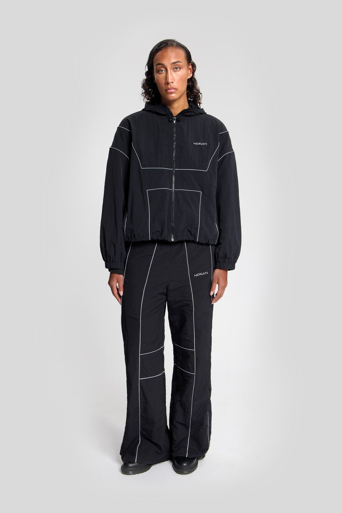 H Track Suit — Black - HORATI