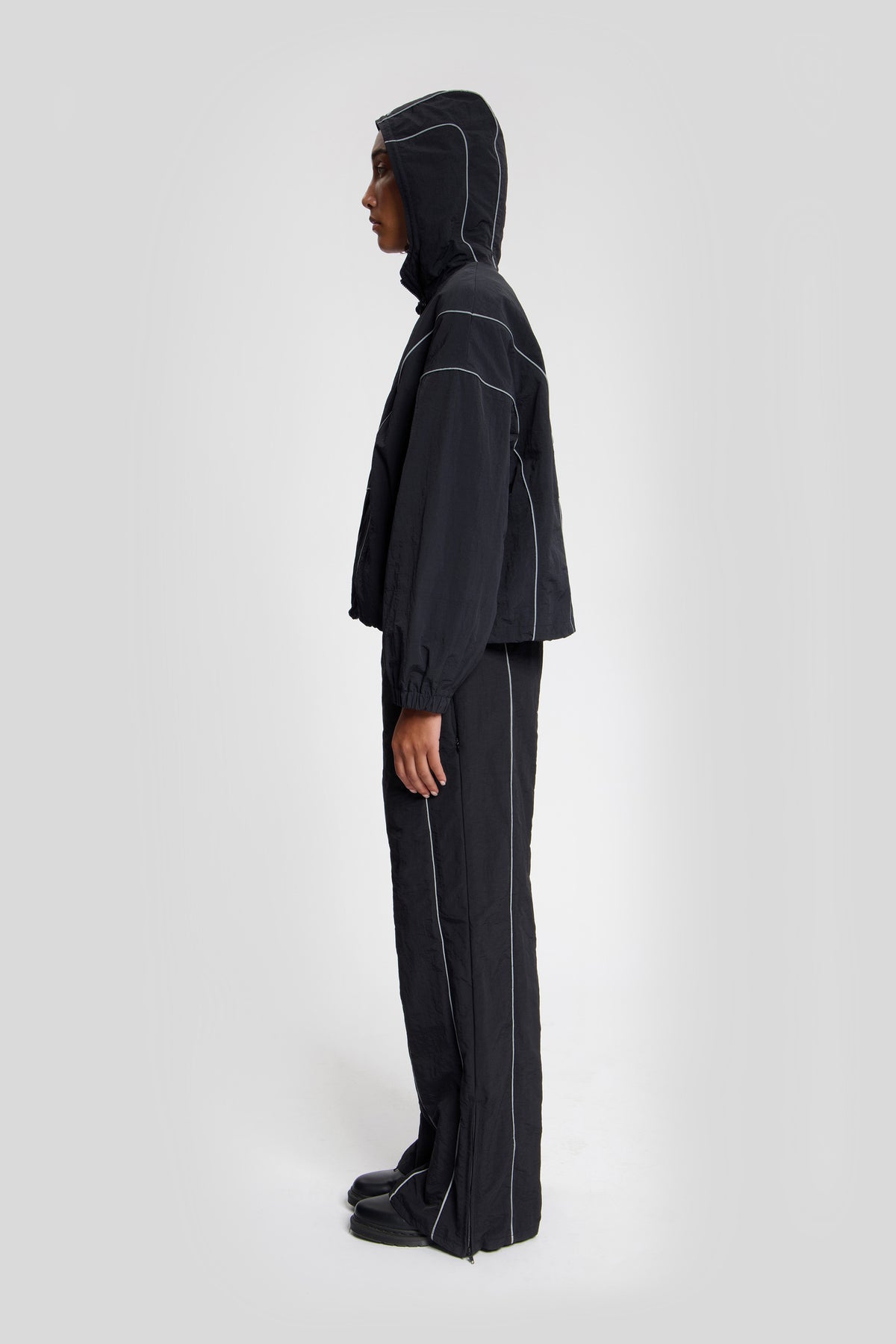 H Track Suit — Black - HORATI