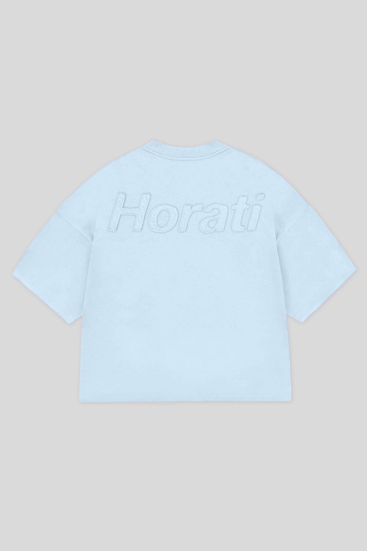 HORATI Boxy Tee — Frost Blue - HORATI