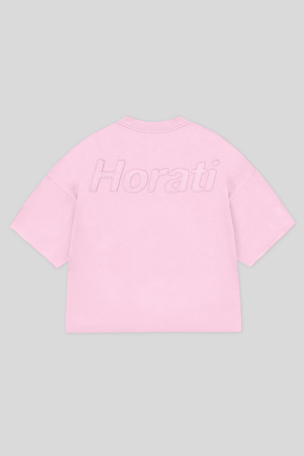 HORATI Boxy Tee — Soft Pink - HORATI
