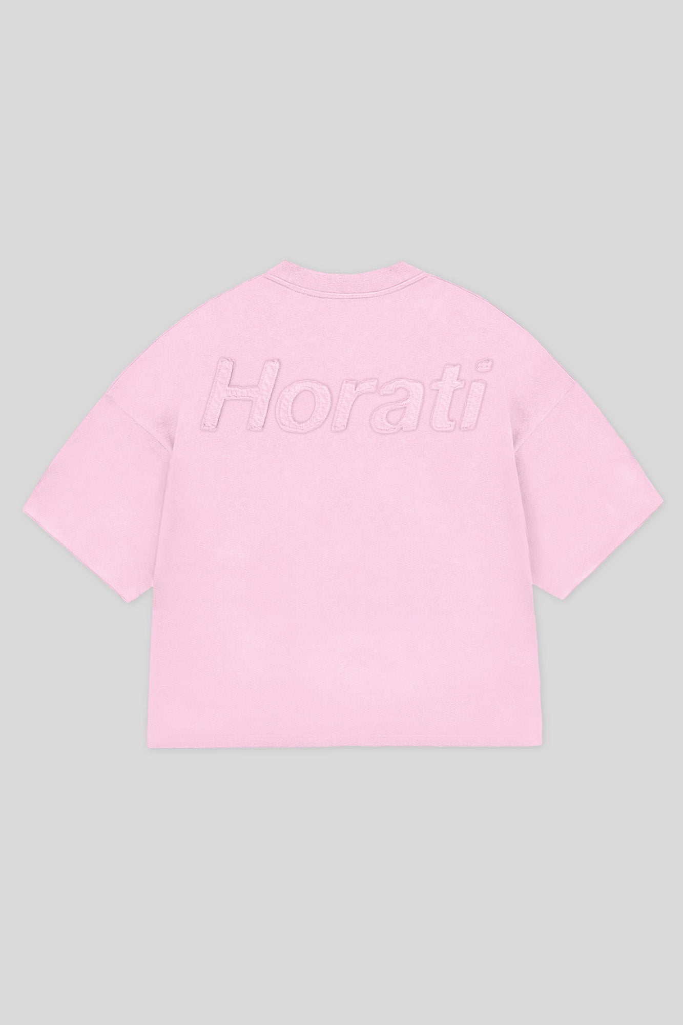 HORATI Boxy Tee — Soft Pink - HORATI