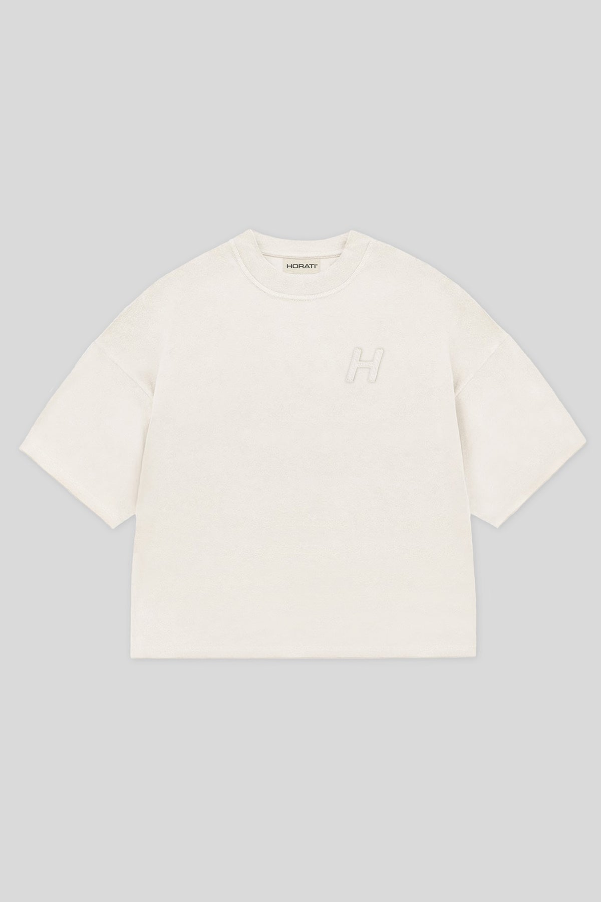 HORATI Boxy Tee — Cream - HORATI
