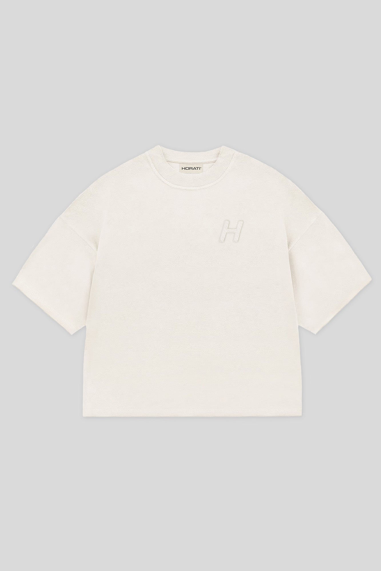 HORATI Boxy Tee — Cream - HORATI