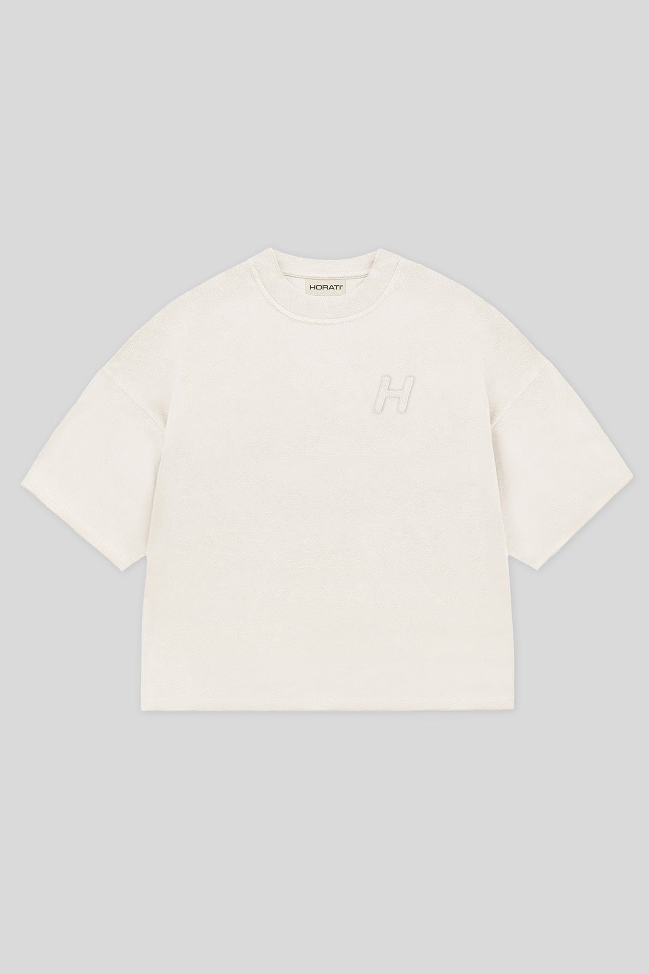 HORATI Boxy Tee — Cream - HORATI