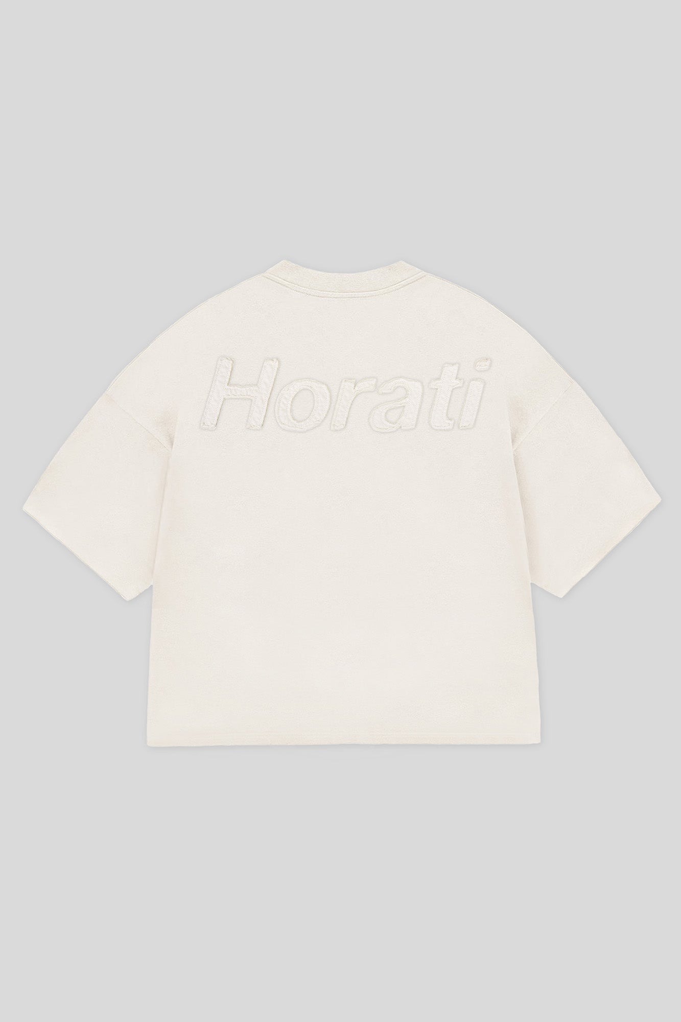 HORATI Boxy Tee — Cream - HORATI