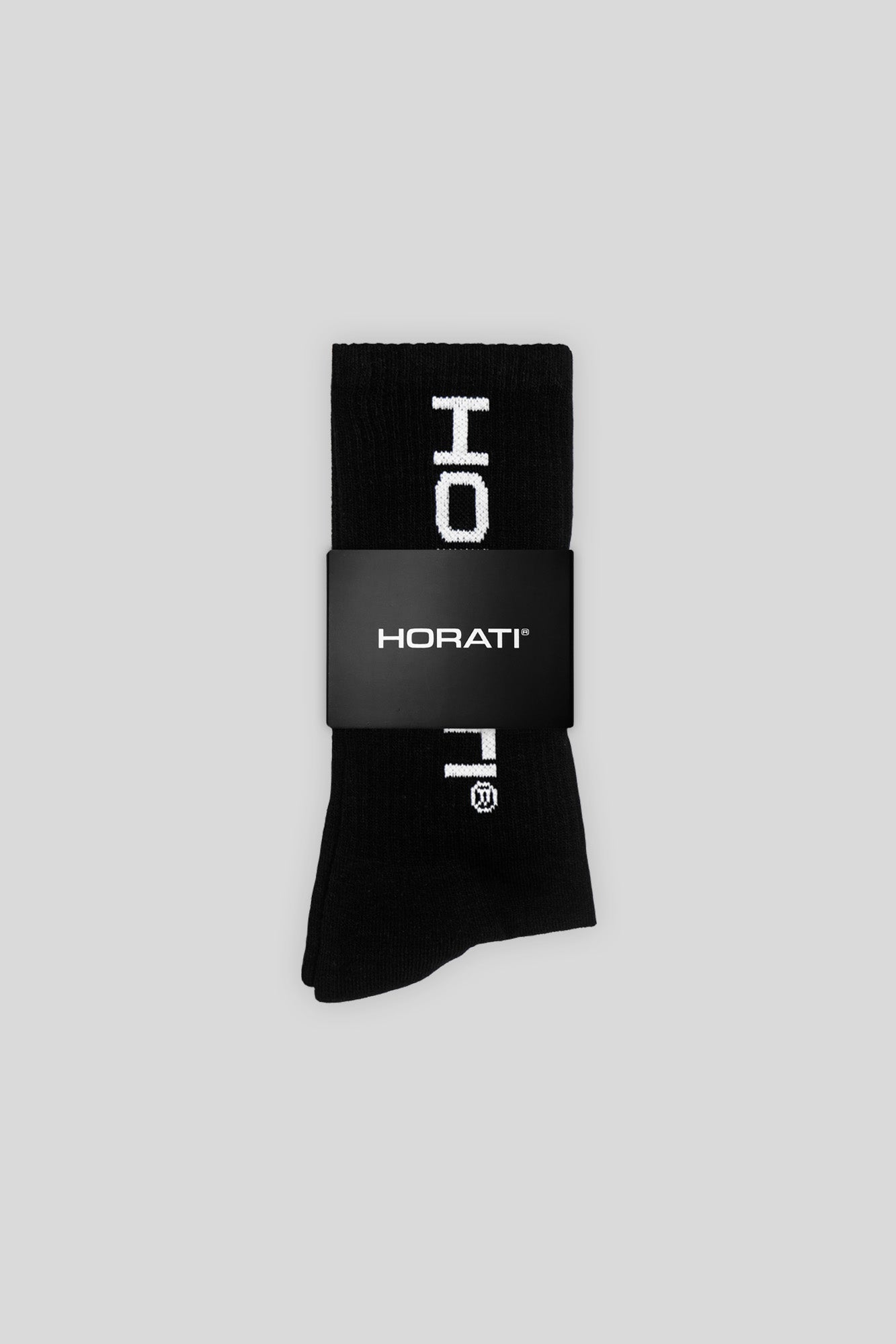 HORATI Logo Socks — Black