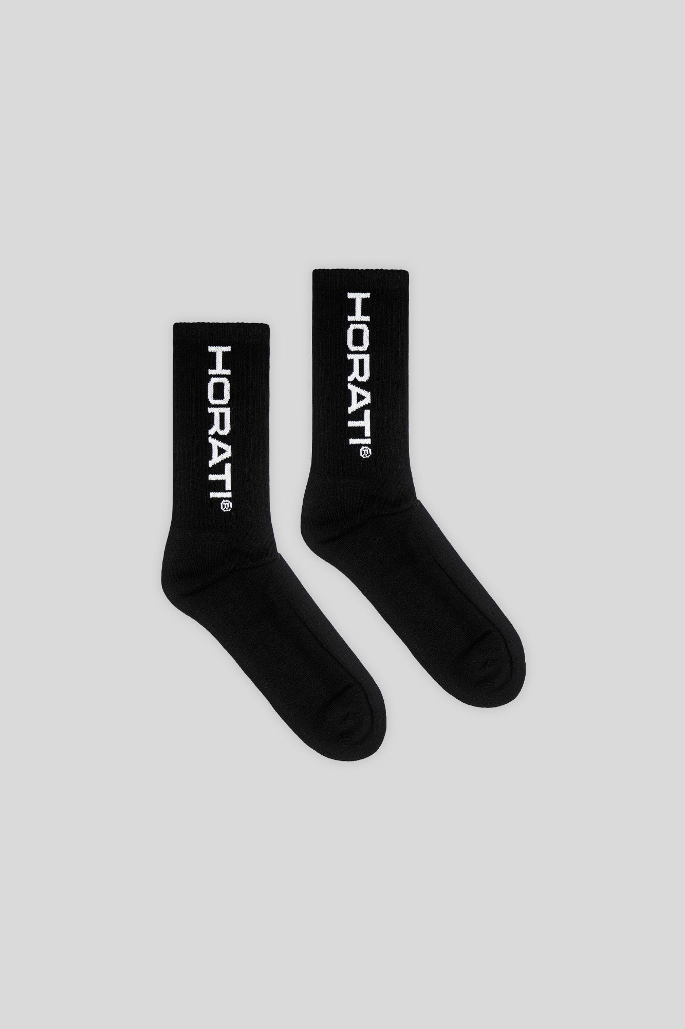HORATI Logo Socks — Black - HORATI