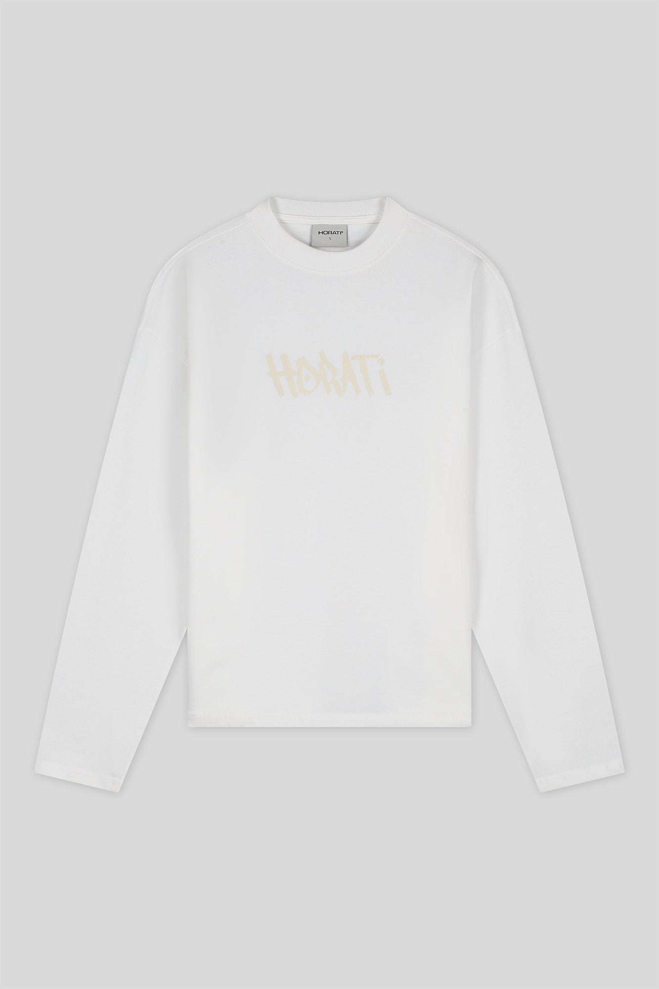 Longsleeve Tee — White - HORATI