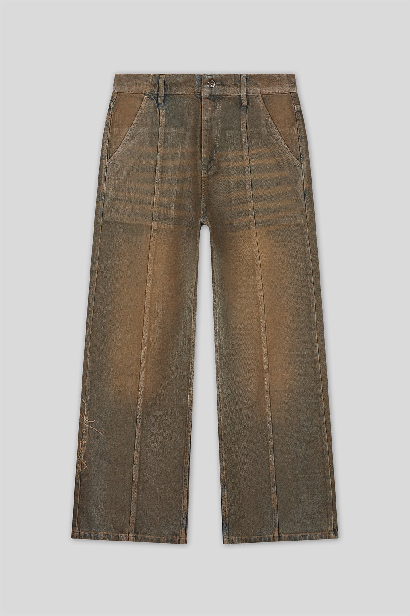 Coated-Washing Jeans - HORATI