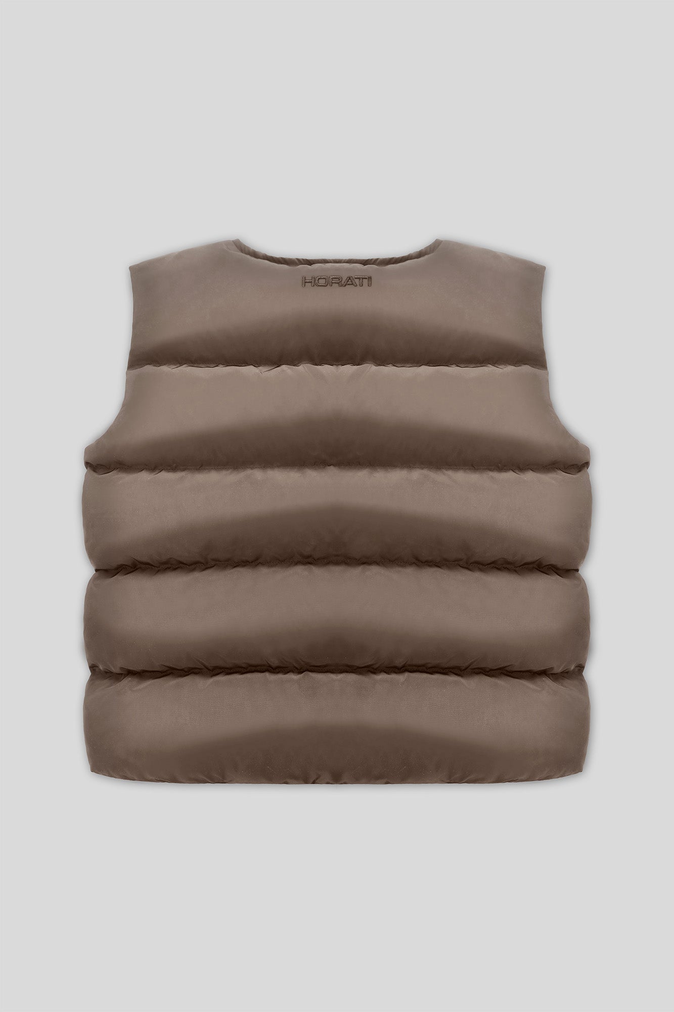 Puffer Vest — Rust Brown - HORATI