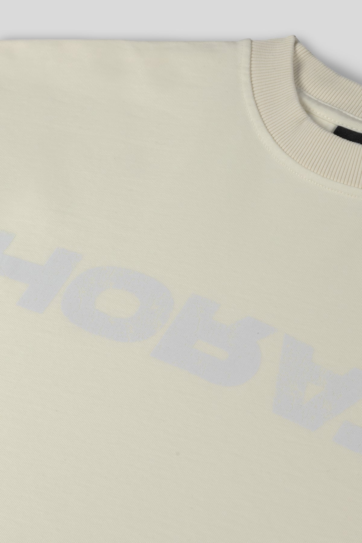 Reverse Longsleeve Tee — Off-White - HORATI