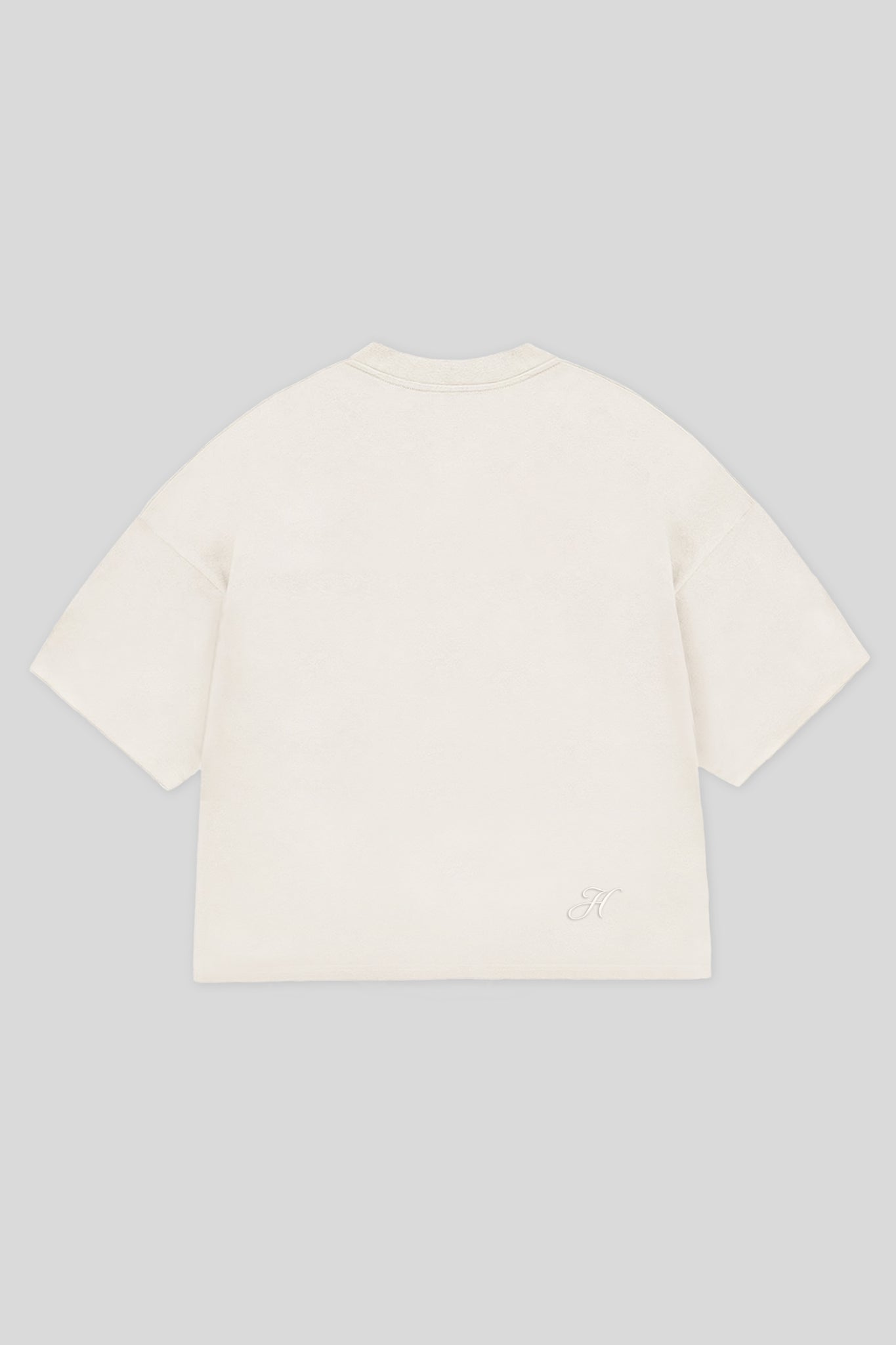 Slanted Classic Tee — Off-White - HORATI