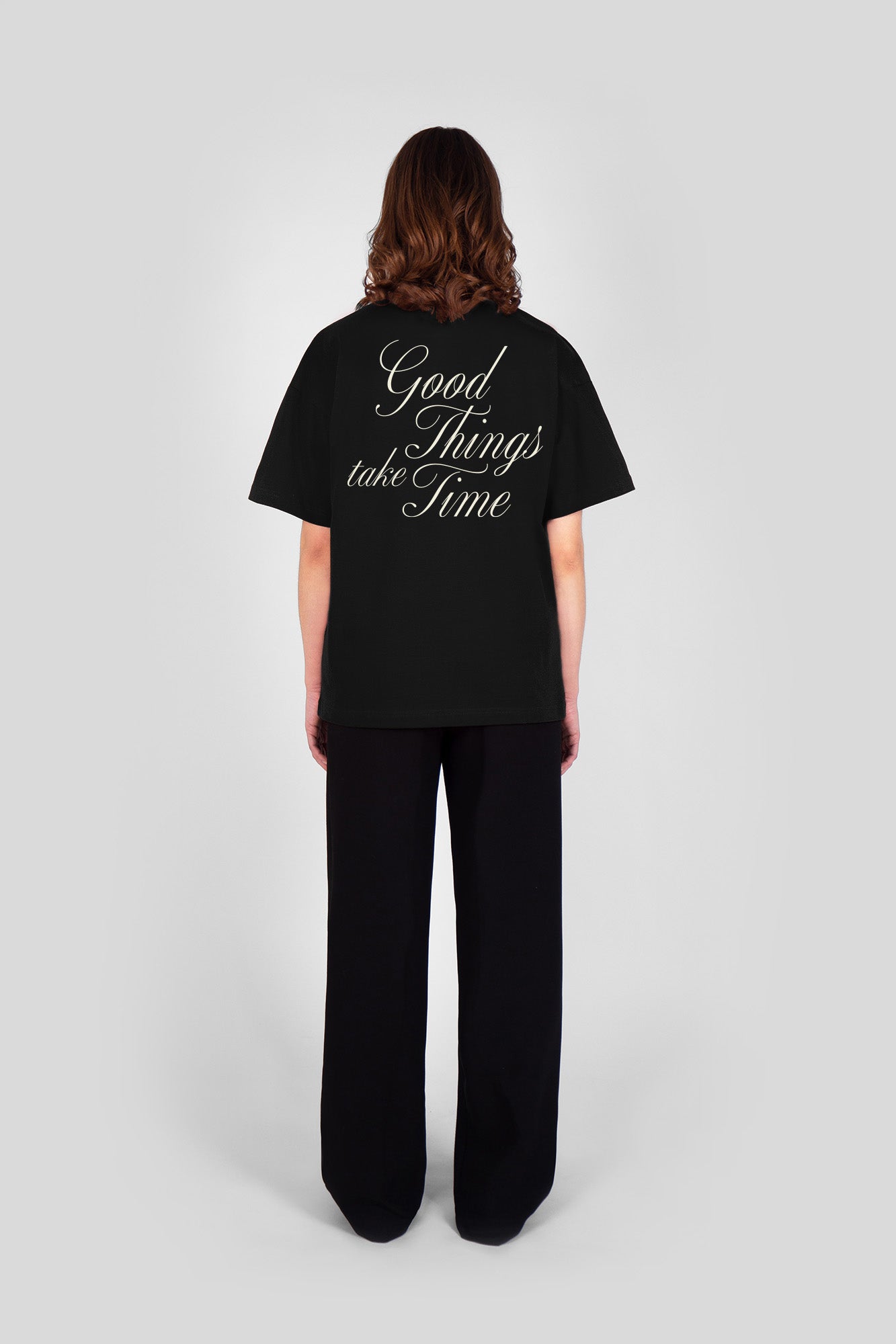 Time Tee — Black - HORATI