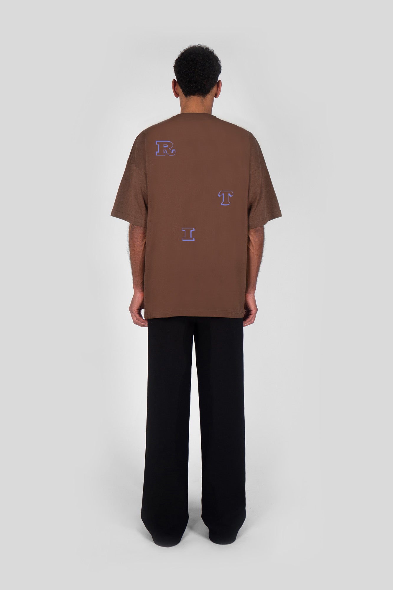 Typo Tee — Chocolate - HORATI