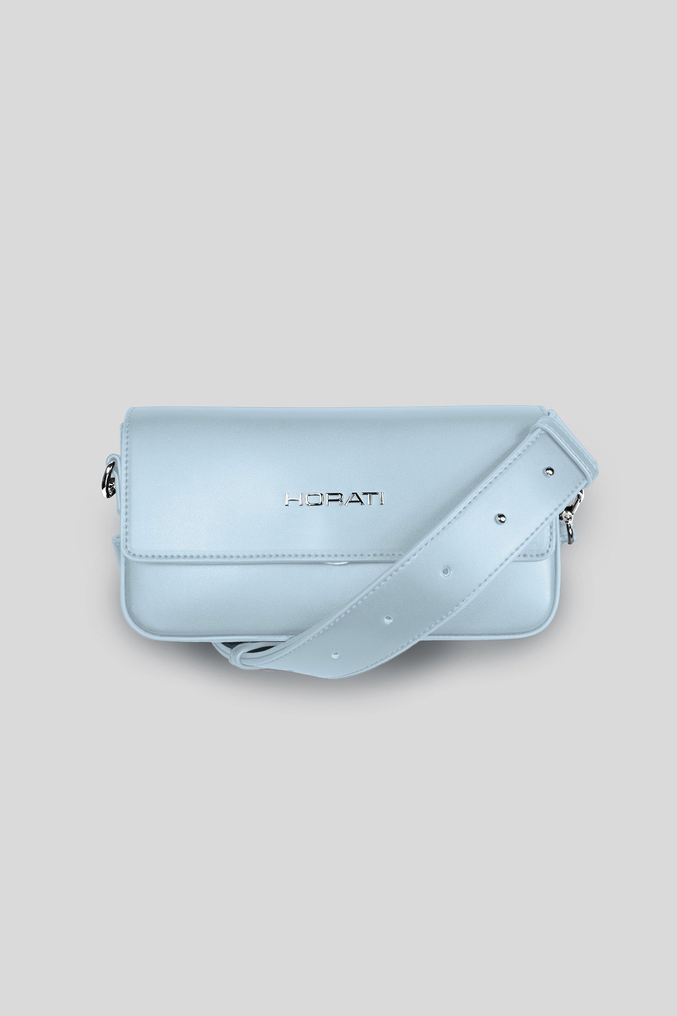 Vegan Leather Bag — Frost Blue - HORATI