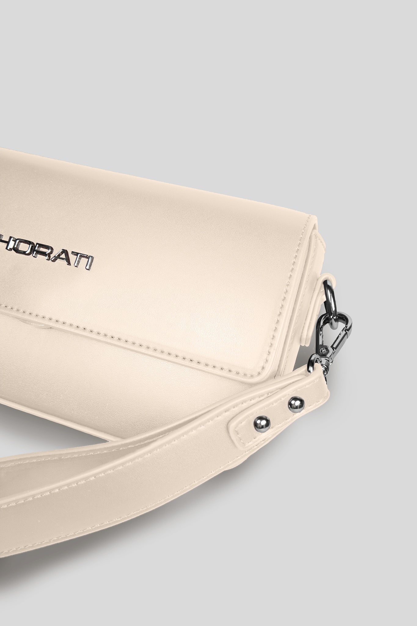 Vegan Leather Bag — Cream - HORATI
