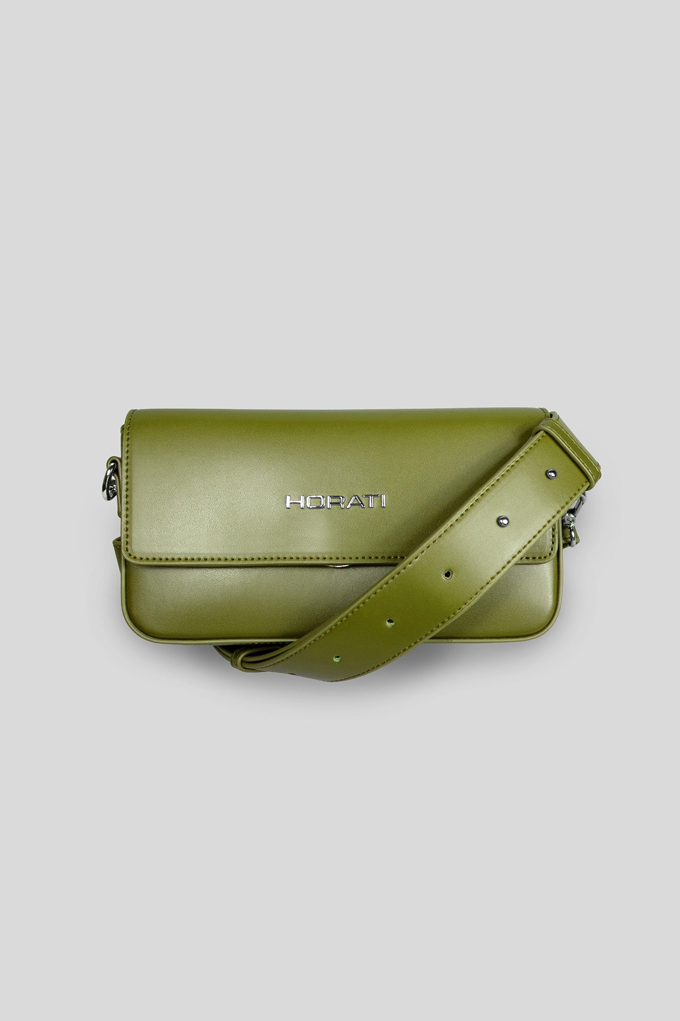 Vegan Leather Bag — Olive - HORATI