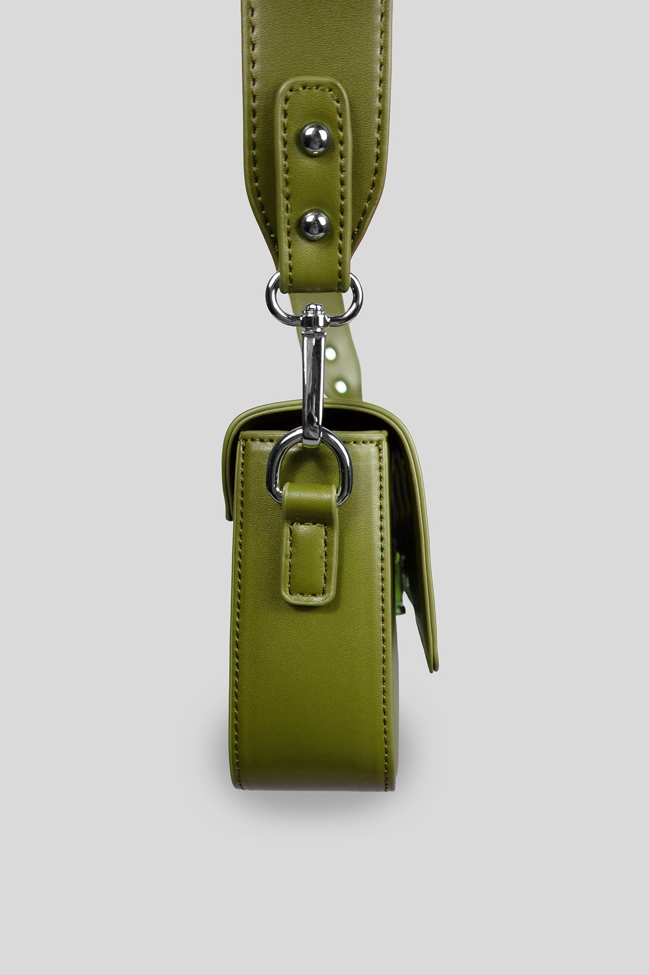 Vegan Leather Bag — Olive - HORATI