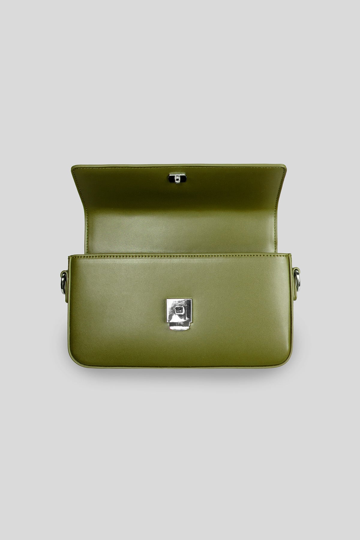 Vegan Leather Bag — Olive - HORATI