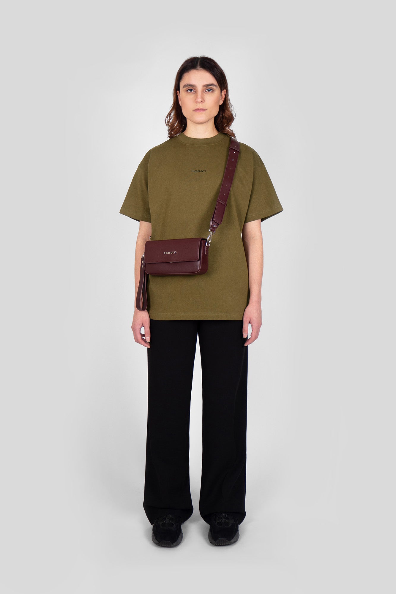 Vegan Leather Bag Oxblood - HORATI